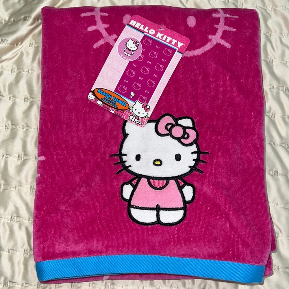 Hello Kitty beach towel